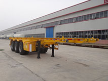 昊统9.8米34.9吨3轴集装箱运输半挂车(LWG9403TJZ)