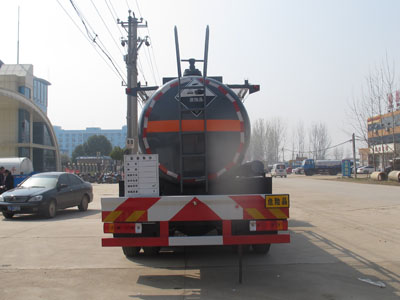 程力威牌CLW5254GFWC4腐蚀性物品罐式运输车公告图片