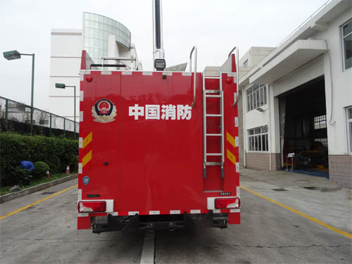 上格牌SGX5140TXFBP50/S泵浦消防车公告图片