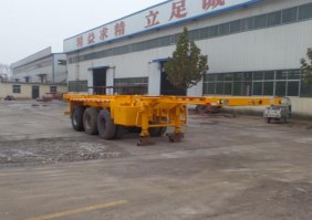 危险品罐箱骨架运输半挂车