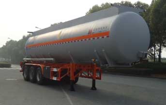 宏宙11.2米32吨3轴氧化性物品罐式运输半挂车(HZZ9400GYW)