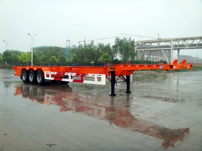 华骏14.9米34.5吨3轴集装箱运输半挂车(ZCZ9402TJZHJB)