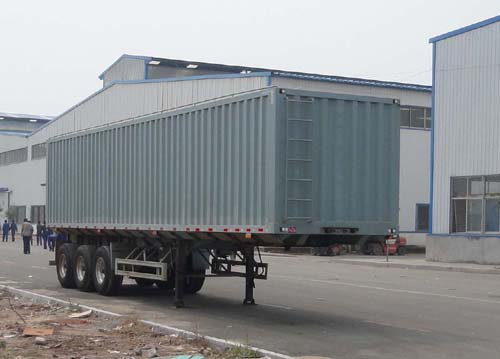 昌骅12.2米32吨3轴散装粮食运输半挂车(HCH9401ZLS)