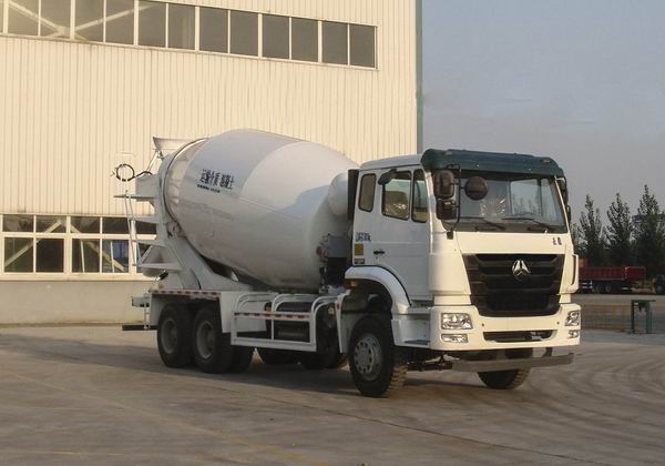 ZZ5255GJBN4346D1 豪瀚牌混凝土搅拌运输车图片