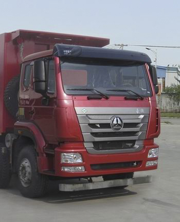 ZZ3255M38C3E1L 豪瀚294马力前四后四(小三轴)LNG6.2米国五自卸汽车图片