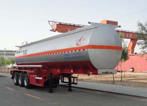 昌骅11米32.2吨3轴腐蚀性物品罐式运输半挂车(HCH9401GFW30)
