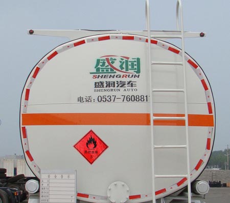 盛润SKW9401GYSL铝合金液态食品运输半挂车公告图片