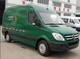 开沃牌NJL5040XYZBEV3纯电动邮政车