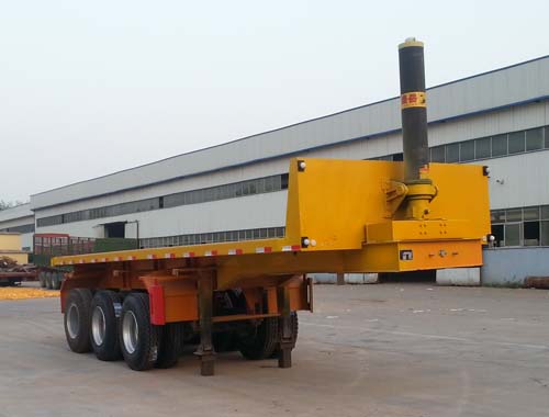 华威翔运9米32吨3轴平板自卸半挂车(CYX9400ZZXP)