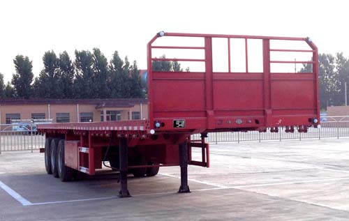 儒源13米34吨3轴平板运输半挂车(ZDY9400TPB)
