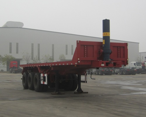 宏昌天马9.1米31.5吨3轴平板自卸半挂车(HCL9401ZZXP)