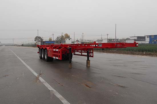 红荷北斗12.4米31吨3轴集装箱运输半挂车(SHB9370TJZ)