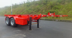 炫虎7.3米31.5吨2轴集装箱运输半挂车(DAT9350TJZ)