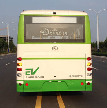 少林SLG6660EVG7纯电动城市客车公告图片