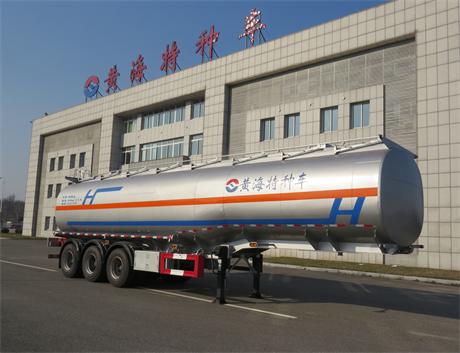黄海11.8米30.8吨3轴润滑油罐式运输半挂车(DD9400GRH)