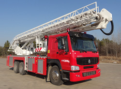抚起牌FQZ5260JXFDG32/H登高平台消防车公告图片
