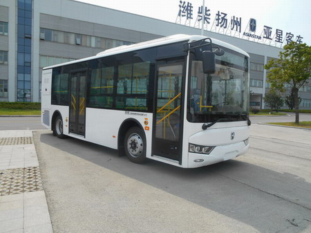 亚星8.2米12-32座插电式混合动力城市客车(JS6821GHEVC1)