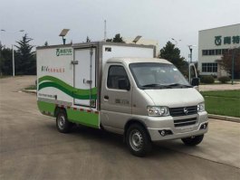 纯电动密闭式桶装垃圾车