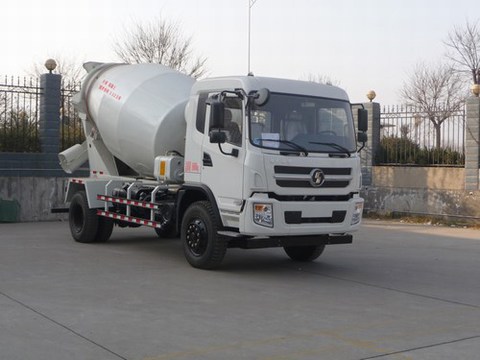 陕汽牌SX5162GJBGP4混凝土搅拌运输车图片