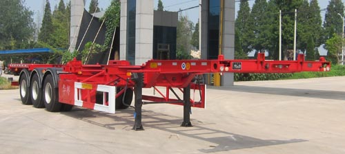 国世华邦12.5米34吨3轴集装箱运输半挂车(XHB9403TJZ)