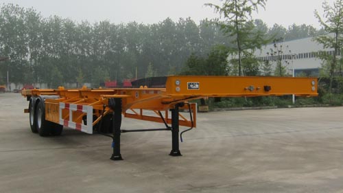 国世华邦12.4米30.5吨2轴集装箱运输半挂车(XHB9351TJZ)