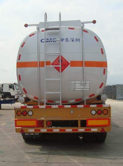 中集ZJV9352GRYSZ易燃液体罐式运输半挂车公告图片