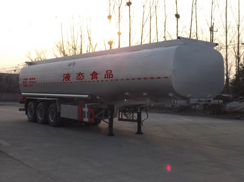 双达12.5米29.6吨3轴液态食品运输半挂车(ZLQ9406GYS)