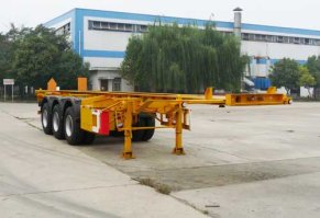 危险品罐箱骨架运输半挂车