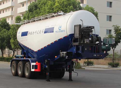开乐9.4米33.2吨3轴中密度粉粒物料运输半挂车(AKL9401GFLB2)