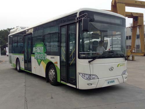 金龙10.5米10-40座混合动力城市客车(XMQ6106AGCHEVD53)