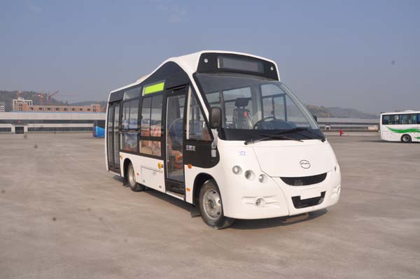 五洲龙6.9米9-17座纯电动城市客车(WZL6690EVG)