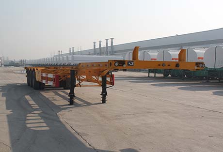 成星15米34吨3轴集装箱运输半挂车(HCX9400TJZ)