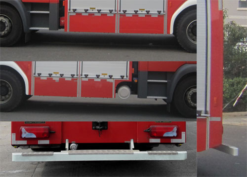 中卓时代牌ZXF5170GXFSG60水罐消防车公告图片