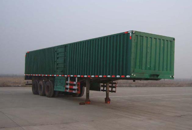 正康宏泰13米31.8吨3轴厢式木炭运输半挂车(HHT9402XTY)