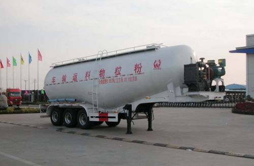 华威驰乐11米30.2吨3轴粉粒物料运输半挂车(SGZ9403GFL)