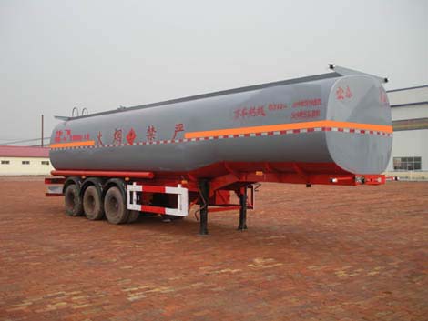 正康宏泰12.1米33.5吨3轴化工液体运输半挂车(HHT9404GHYA)