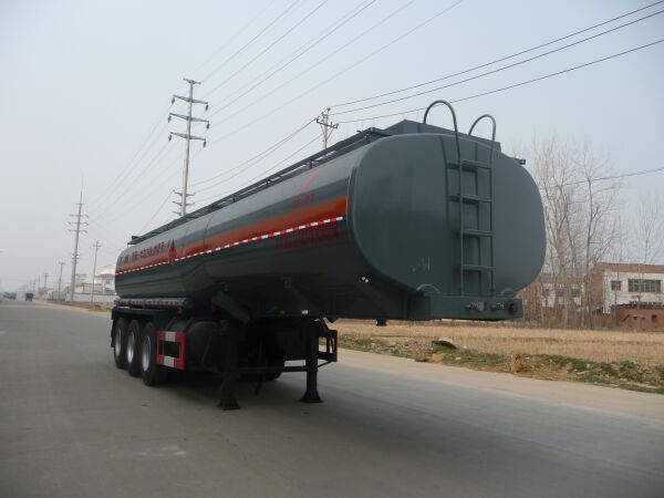 特运10.5米33.5吨3轴易燃液体罐式运输半挂车(DTA9403GRYB)
