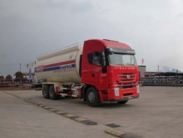 华威驰乐牌SGZ5250GFLCQ4低密度粉粒物料运输车