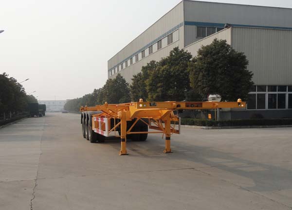 华威驰乐12.4米33.7吨3轴集装箱运输半挂车(SGZ9406TJZ)