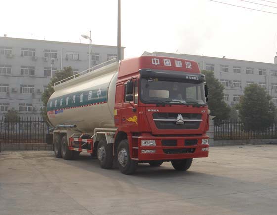 华威驰乐牌SGZ5311GFLZZ4K低密度粉粒物料运输车公告图片