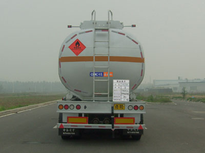 凌宇CLY9350GRY易燃液体罐式运输半挂车公告图片