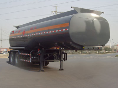 凌宇10米27吨2轴易燃液体罐式运输半挂车(CLY9350GRYA)