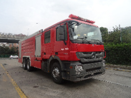 泡沫消防车
