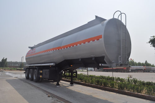 旗林11.9米31吨3轴易燃液体罐式运输半挂车(QLG9405GRYA)