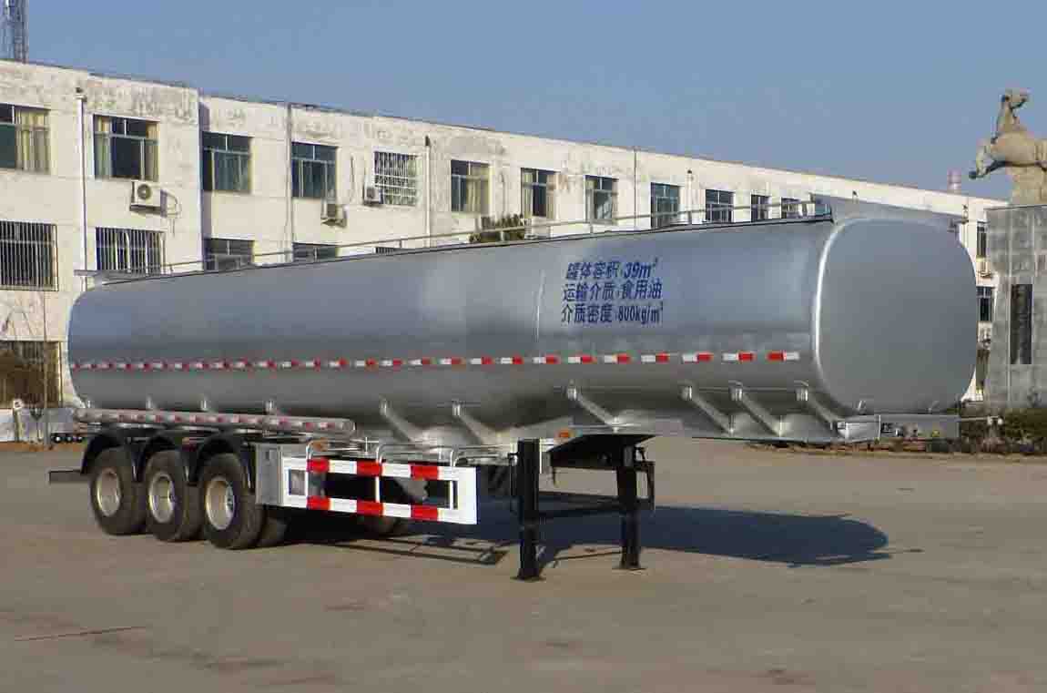 鲁峰11.6米30.7吨3轴液态食品运输半挂车(ST9403GYS)