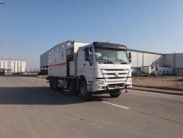 现场混装重铵油炸药车