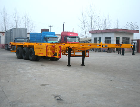 景阳岗12.5米30.5吨3轴集装箱运输半挂车(SFL9370TJZG)