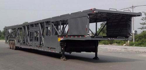 大运13.9米9.6吨3轴车辆运输半挂车(CGC9200TCL)