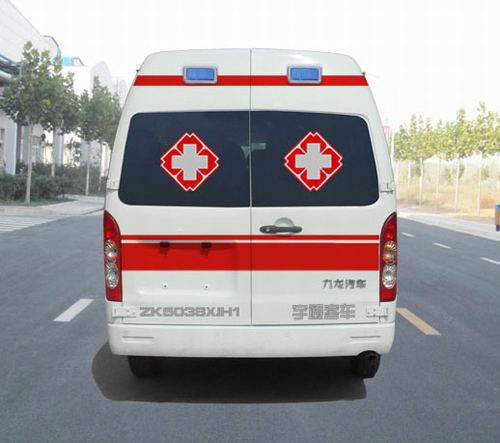 宇通牌ZK5038XJH1救护车公告图片