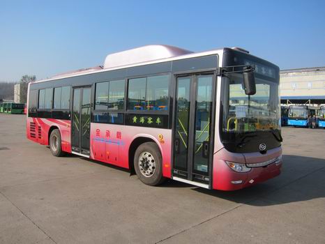 黄海10.5米18-34座混合动力城市客车(DD6109CHEV3N)